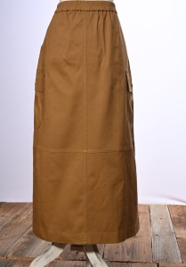 Onthego Cargo Pocket Brown Sugar Skirt